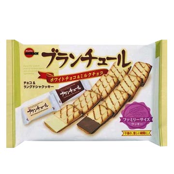 -BOURBON黑白巧克力夾心餅乾