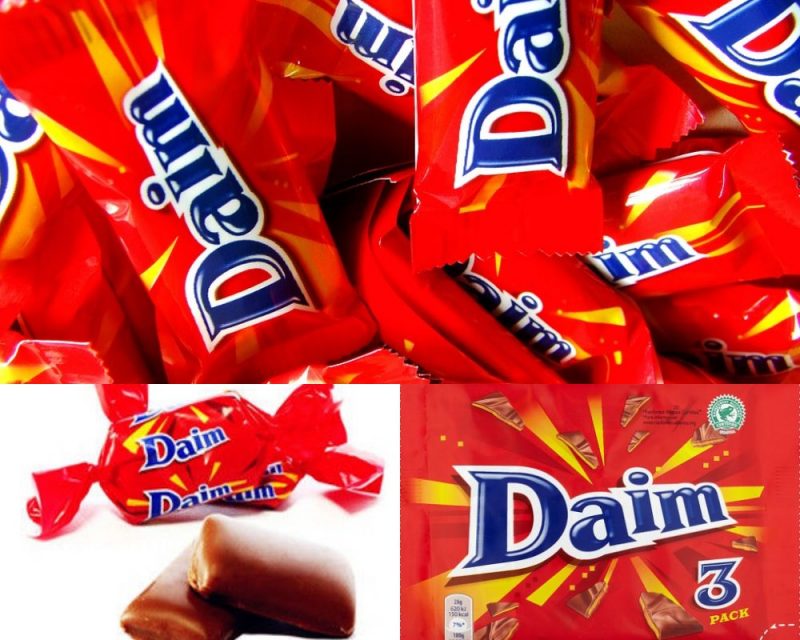 【瑞典】-Daim-脆杏仁焦糖夾心牛奶巧克力