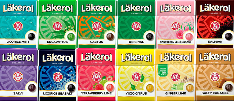 Läkerol無糖潤喉糖軟糖