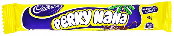 【紐西蘭】Cadbury Mighty Perky Nana香蕉牛奶巧克力(45g)