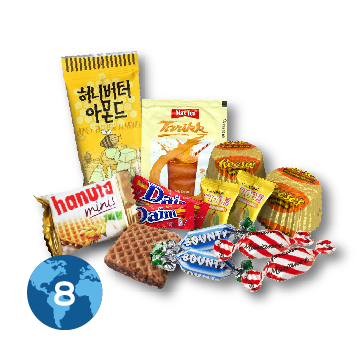 環遊8國零食包-環遊世界經典版