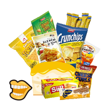 【女孩票選最愛零嘴】環遊世界?起士?零食包-大份量