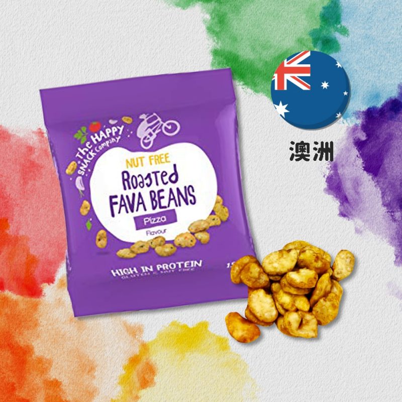 【澳洲】Happy Snack烘烤蠶豆-Pizza口味