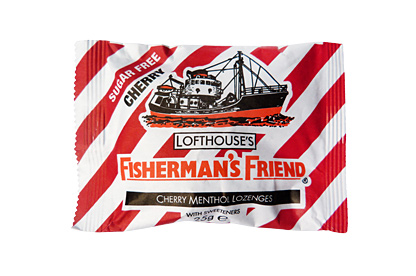 【英國】 Fisherman's Friend 櫻桃無糖薄荷糖果(25g)