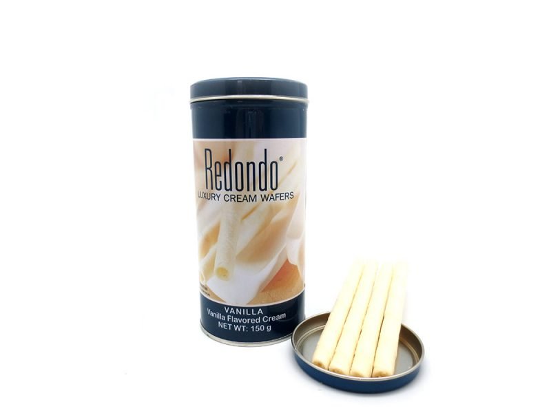 歪國零食嘴-印尼-redondo-奢華奶油威化捲-香草