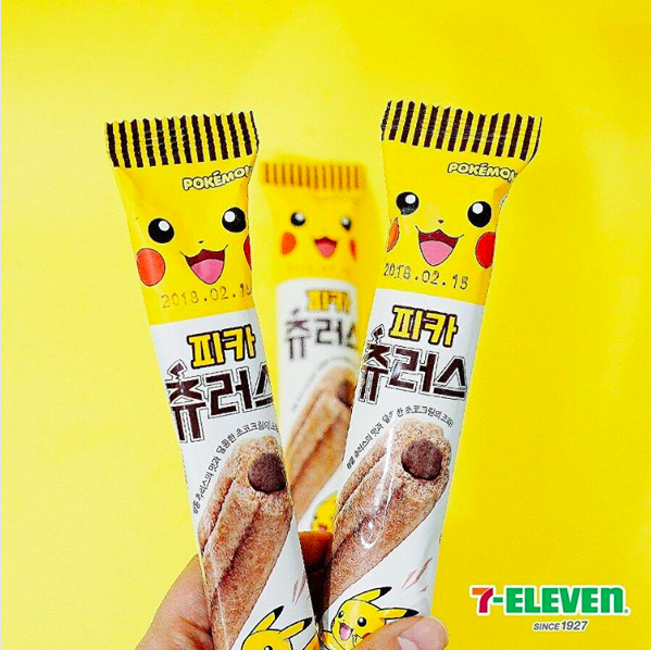 韓國7-11-皮卡丘吉拿棒