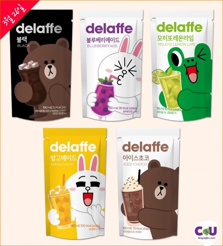 韓國CU便利商店 delaffe 系列飲料2