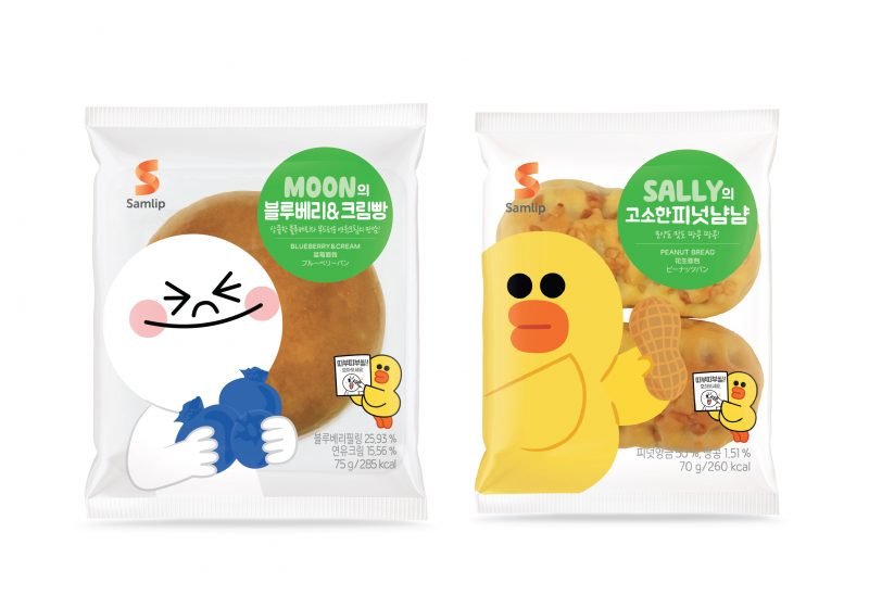 三立食品-line-friends麵包