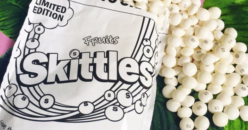 white-skittles-support-Gay Pride Month