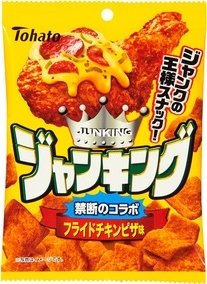 【日本】東鳩 JUNKING 炸雞披薩餅乾