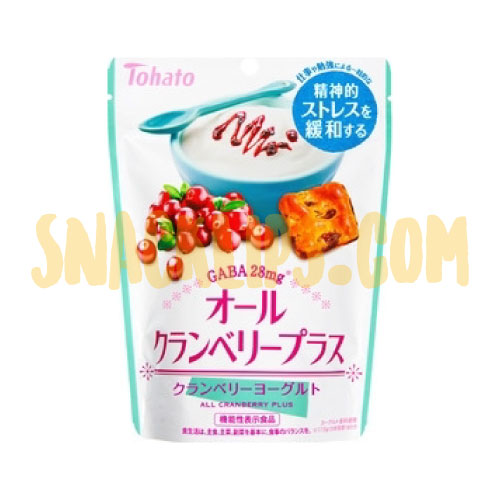 【日本】東鳩GABA 蔓越莓果乾優格餅乾