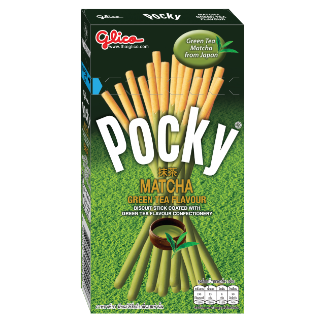 抹茶控必吃！精選日本15款抹茶零食大評比（下）_11. Pocky 抹茶棒