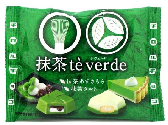 零食嘴大評比｜抹茶控必吃！精選日本15款抹茶零食大評比（上）_松尾宇治抹茶麻糬夾心巧克力_抹茶紅豆花生雙口味