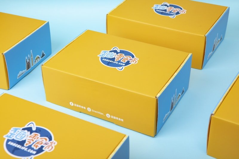 歪國零食嘴零食箱