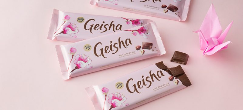 geisha_origami波羅的海三小國精選必買超市零食—拉脫維亞篇_機場零食_歐洲瘋日本_藝伎巧克力_粉紅色_可愛零食