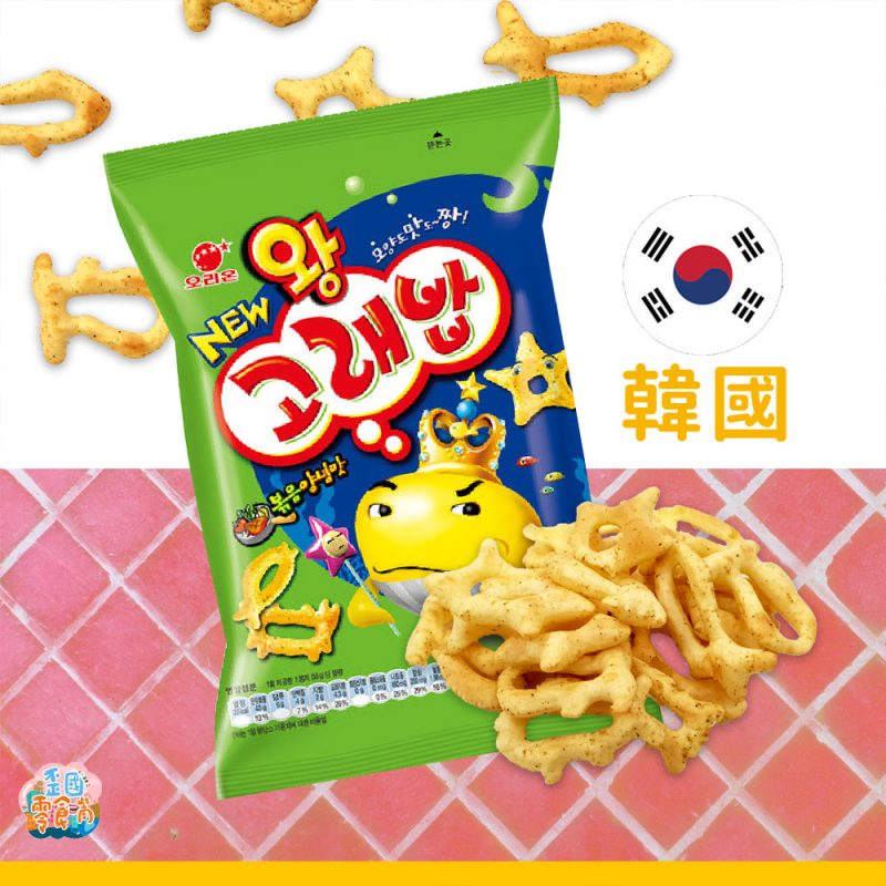 【韓國】Orion-好多魚餅乾-韓式炒醬口味