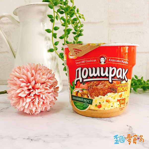 【俄羅斯】Doshirak多食樂馬鈴薯泥-雞肉/蘑菇/牛肉口味