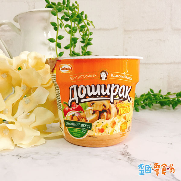 【俄羅斯】Doshirak多食樂馬鈴薯泥-雞肉/蘑菇/牛肉口味