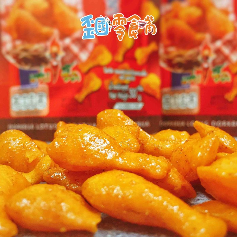 【泰國】Dorkbua Lotus雞腿餅乾辣味3-min