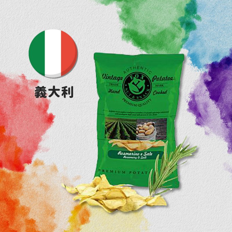 【義大利】Fox 迷迭香口味手作洋芋片40g