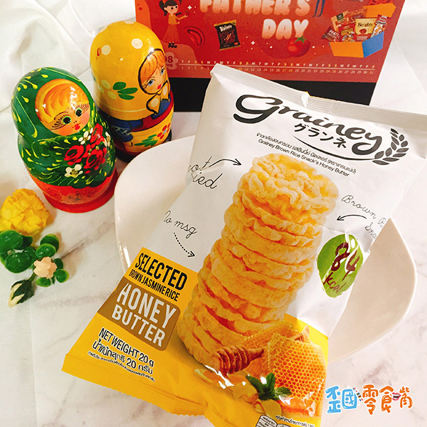 【泰國】Grainey爆米餅-蜂蜜奶油
