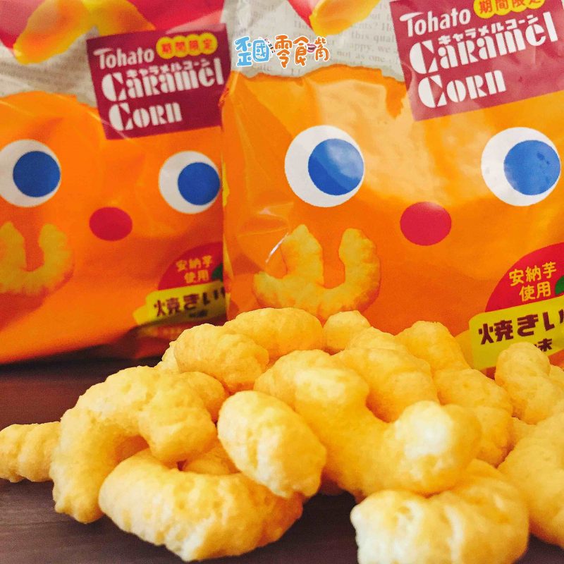 【日本】東鳩焦糖玉米脆果-烤蕃薯風味
