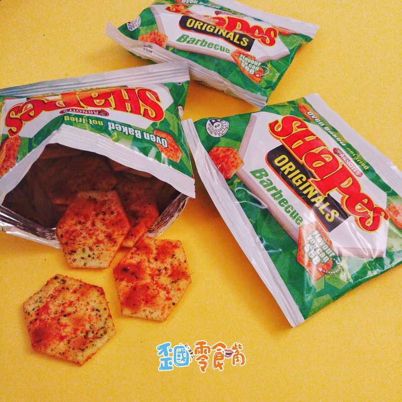 【澳洲】Arnott’s Shapes BBQ烤肉口味烘烤餅乾