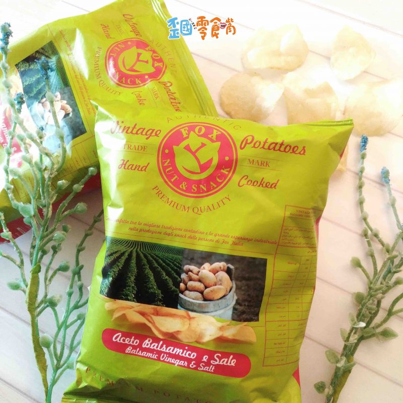 【義大利】Fox 巴薩米醋口味手作洋芋片