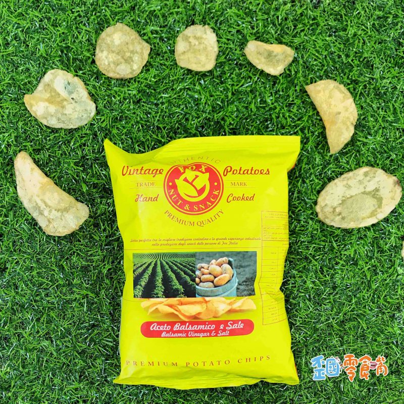 【義大利】Fox 巴薩米醋口味手作洋芋片