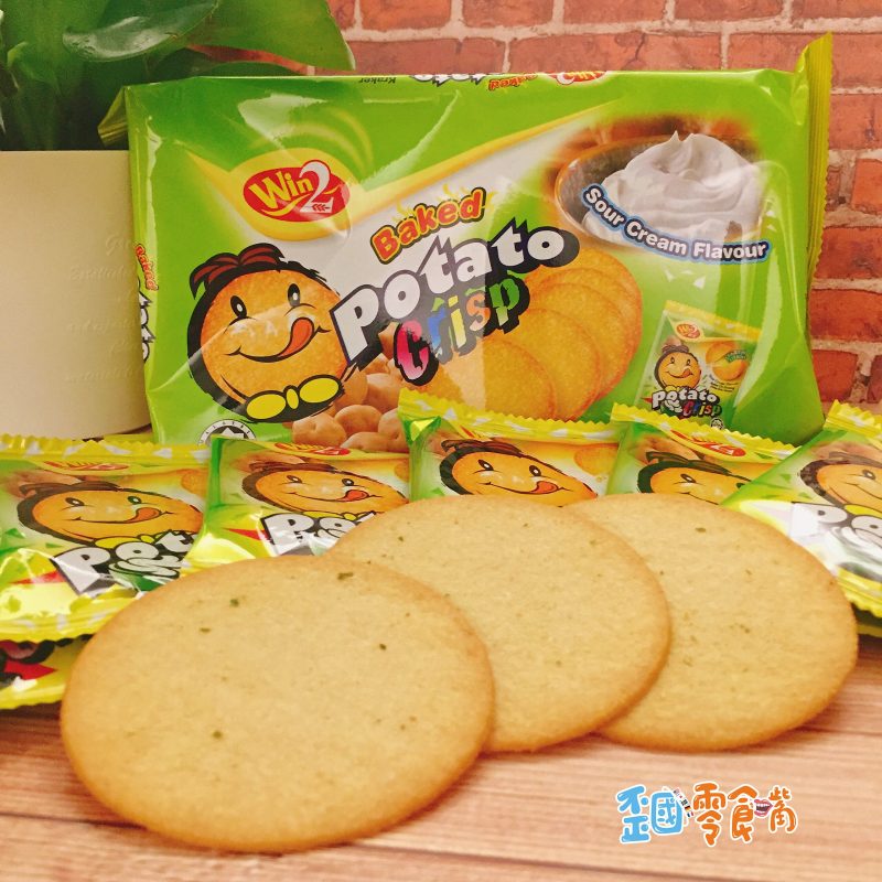 【馬來西亞】 微笑老爹馬鈴薯薄片-法式酸奶