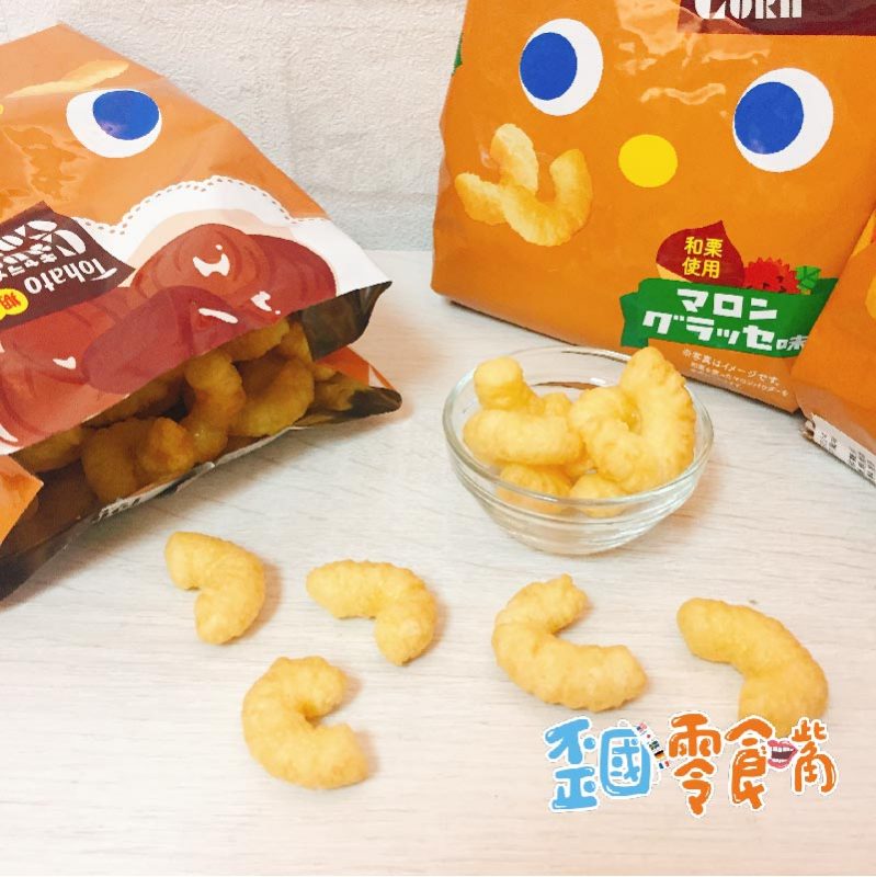 【日本】東鳩焦糖玉米脆果-糖炒栗子77g