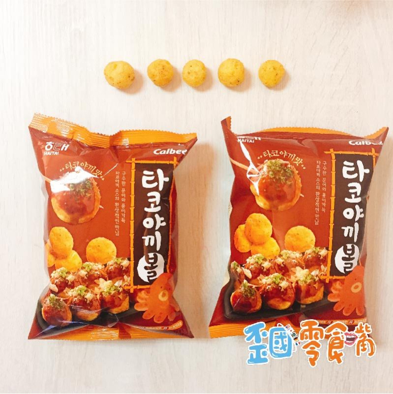 【韓國】海太Calbee章魚燒點心球70g