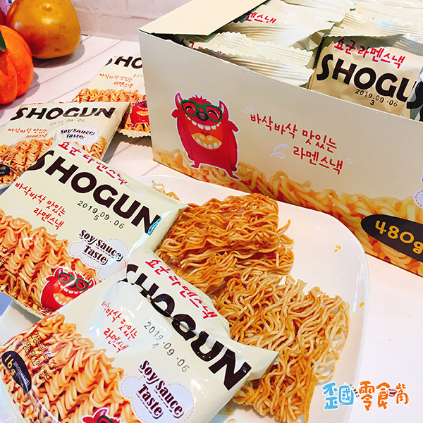 【韓國】SHOGUN怪獸點心麵18g*30入-雞汁/醬油