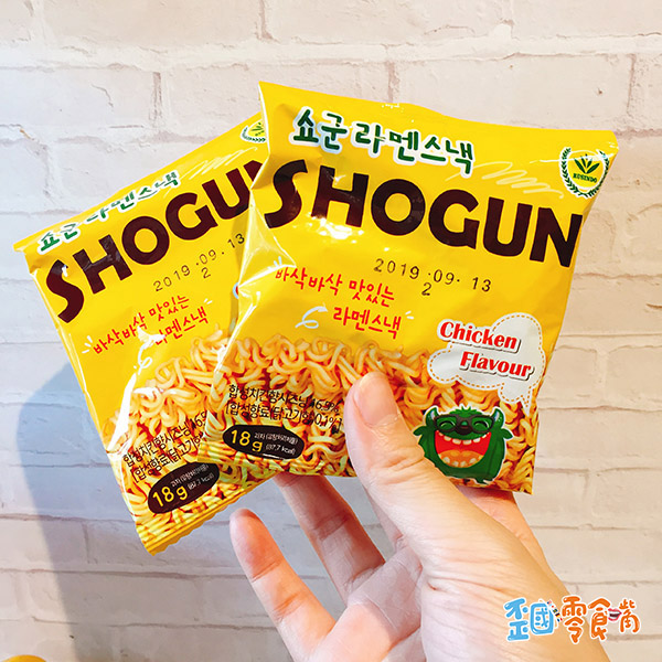 【韓國】SHOGUN怪獸點心麵18g*30入-雞汁/醬油