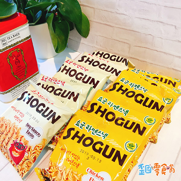 【韓國】SHOGUN怪獸點心麵18g*30入-雞汁/醬油