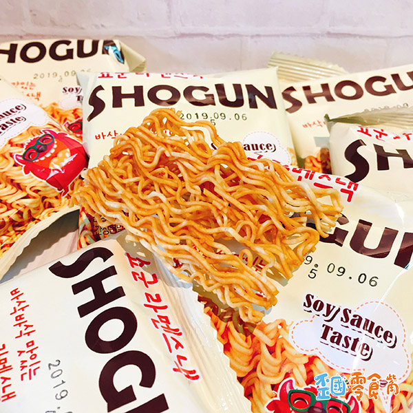 【韓國】SHOGUN怪獸點心麵18g*30入-雞汁/醬油