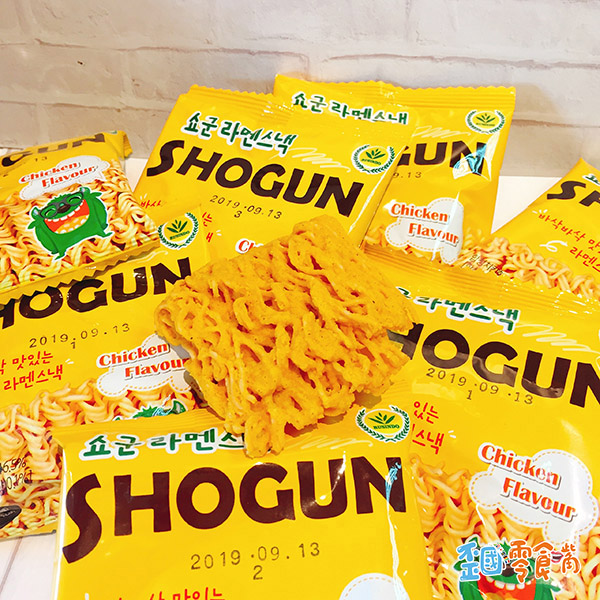 【韓國】SHOGUN怪獸點心麵18g*30入-雞汁/醬油