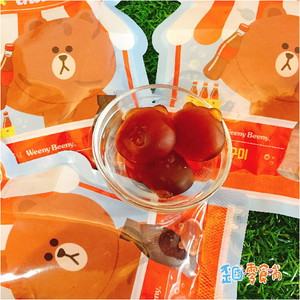 【韓國】WeenyBeeny x Line Friends軟糖70g-綜合水果/可樂/蜜桃