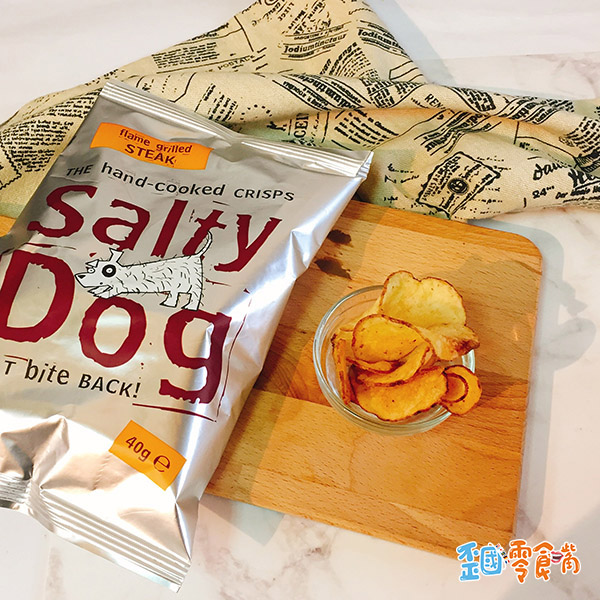 【英國】Salty Dog 炙燒牛排口味洋芋片