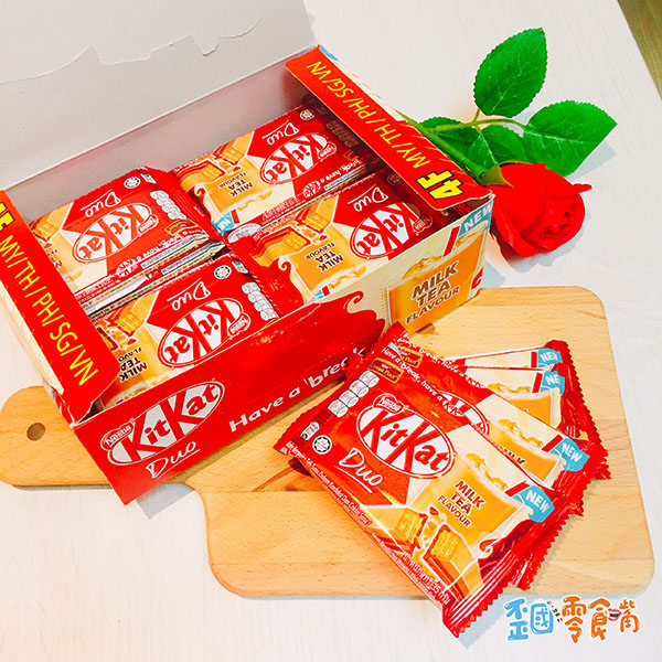 【泰國】KitKat威化牛奶巧克力條-泰式奶茶風味35g