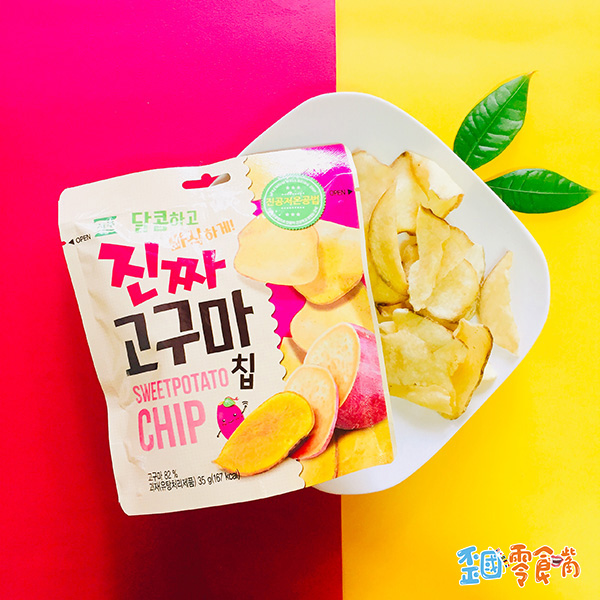 【韓國】徐州天然烘烤番薯片35g