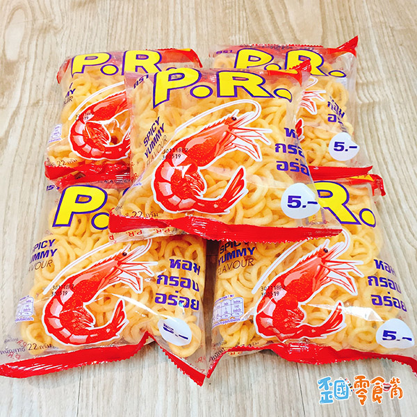 【泰國】P.R.圈圈辣蝦餅22g