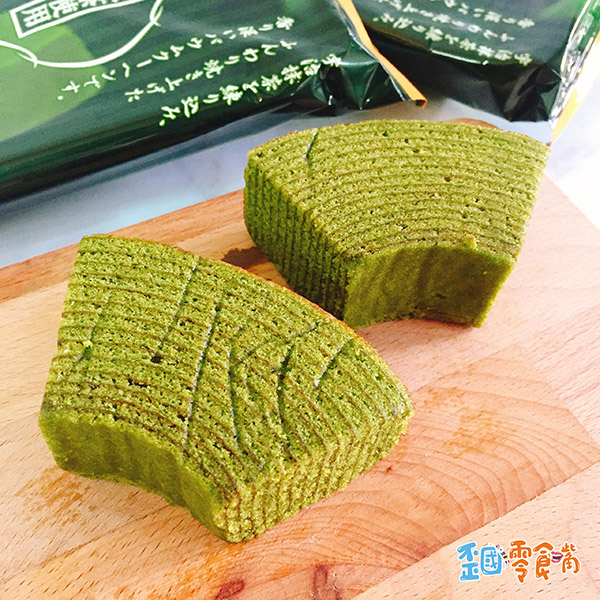【日本】 丸金北海道厚切抹茶年輪蛋糕(10入)200g
