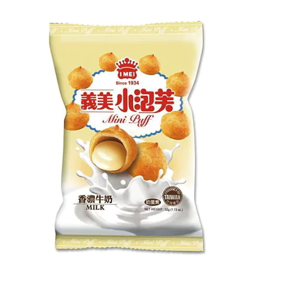 【台灣】義美小泡芙(袋裝)