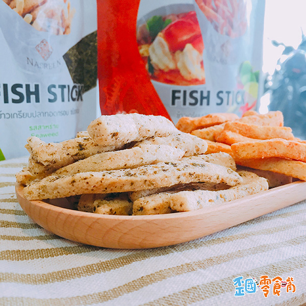 【泰國】Nasreen 魚棒棒65g-海苔/海鮮酸辣口味