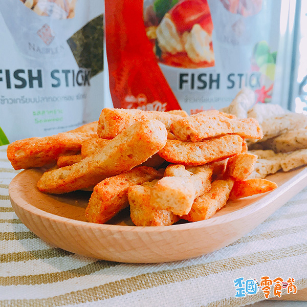 【泰國】Nasreen 魚棒棒65g-海苔/海鮮酸辣口味