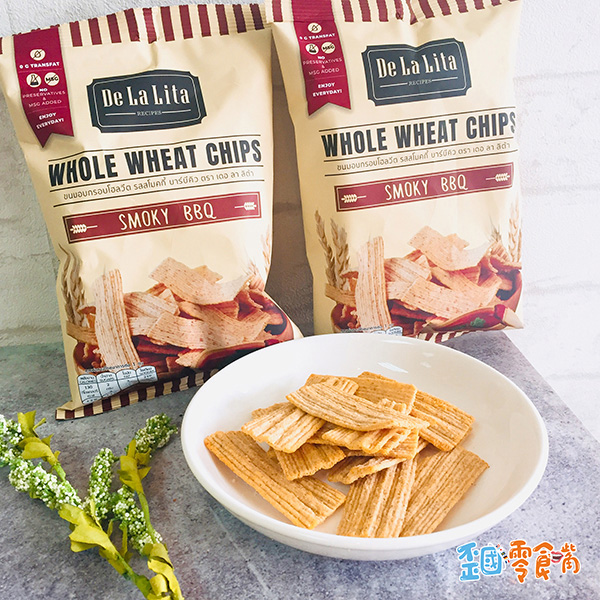 【泰國】De La Lita 麥脆脆-煙燻燒烤/酸奶洋蔥口味30g