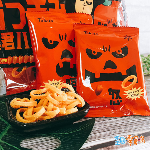 【日本】東鳩暴君花生圈圈餅72g(6袋入)