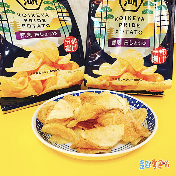 【日本】湖池屋白醬油風味薯片50g