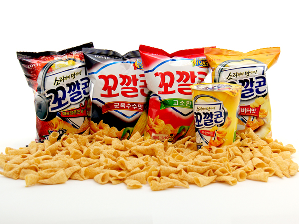 韓國LOTTE꼬깔콘 牛角餅乾